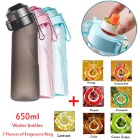 650ml Gourde Air Up Water Bottle with 7/4 Flavor Scent Air Up pods Outdoor Sport Plastic Cups Leakproof Air Up Drinkfles