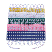 20 Pcs/lot LED modul cahaya Patch lampu kedai Banner kalis air pengiklanan lampu suntikan tanda lamp