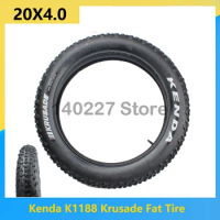 K1188 Krusade Fat Tire 20x4.0 Bicycle Tire 20"x4.00 Wire Clincher SRC Black Fat Bike Tyre