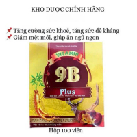 【Hiệu quả nhanh】 【Chính hãng】 VITAMIN 9B plus hộp 100 viên nang mềm - Tăng cường sức đề kháng, giúp 