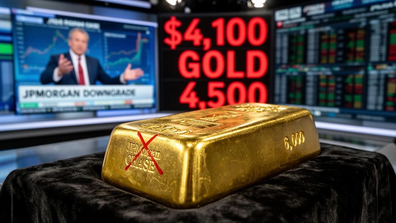 JPMorgan Slashes Gold Price Target to $4,500, Scraps Year-End $6,000 ...