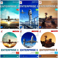 [จัดส่งทันที] อจท. แบบเรียน แบบฝึกหัด ENTERPRISE 4-6 ม.4-6 /อักษรเจริญทัศน์