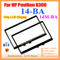 14.0"Touch For HP Pavilion X360 14M-BA 14-BA Touch Screen Digitizer Assembly For HP x360 14-BA Glass Display Replacement