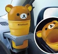 日本 MEIHO 懶懶熊 迷你垃圾桶 棕色 RK-186/粉色 RK-187