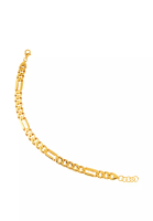 TOMEI TOMEI Lusso Italia Figaro Chain Bracelet, Yellow Gold 916