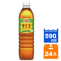 愛之味 麥仔茶-無糖 590ml (24入)/箱【康鄰超市】