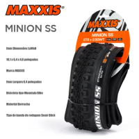MAXXIS MINION SS Tires Max Minion SS 29X2.3 27.5X2.3 EXO/TR 27.5X2.5 Bk Fold/60X2 3Cg/Tr/Wt TUBELESS TIRE OF OF MOUNTAIN BIKE