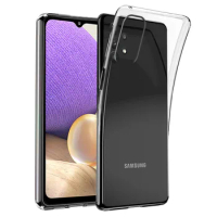 Transparent Case For Samsung Galaxy A02 A12 A22 A32 A42 A52 A72 Soft Shell M02 M12 M22 M32 M42 M52 M62 Clear Silicone Back Cover