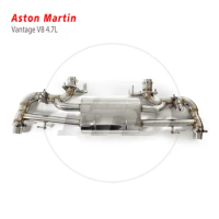 HMD Stainless Steel Exhaust System Performance Catback for Aston Martin V8 Vantage Roadster 4.7L Valve Muffler
