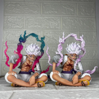 Mô Hình Luffy, One Piece, Shee Ngồi, Nika, Luffy, Gear 5 Thần Mặt Trời, Mô Hình Đóng Hộp