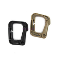 by dhl or ems 1000pcs new Fast Hanging Mountain Buckle Backpack Accessories Molly Aystem Tactical Multipurpose D-Ring Locking