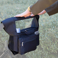 กระเป๋ารถเข็นเด็กกระเป๋าถือ Universal สำหรับ Yoyo Yoya Yoyaplus Cybex Pram รถเข็นอุปกรณ์เสริมขนาดใหญ่ความจุพับแขวนกระเป๋าผ้าอ้อม