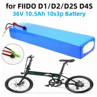 18650 lithium ion Battery Pack 10.5Ah 10s3p 36V Battery for FIIDO D1/D2/D2S D4S Folding Electric Moped City Bike Battery