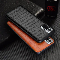 Luxury Crocodile PU Leather Case For Xiaomi Redmi Note 10 Pro Max 10S Lite 10T Cover for Redmi Note 10C 10A 4G 5G Slim Fit Case