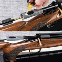 Tactical 8Pcs .17Cal .22Cal .30Cal Universal Gun Bore Guide Cleaning Rifle Brush Clean Kit Hunting Accessories