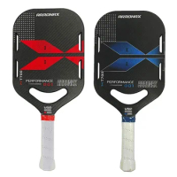 Toray-Carbon Fiber Pickleball Paddle Set for Men and Women, Racquet Pickle Racket, Professional Lead Tape Cover, T700, 3K, 16mm,