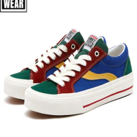 Vision Street Wear low-top suede canvas shoes for men and women casual shoes canvas shoes street sports shoes