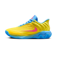 Nike Giannis Immortality 4 EP 男 黃藍 包覆 實戰 字母哥 籃球鞋 FQ3681-700