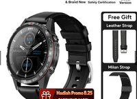 Smartwatch Aolon GT5 Pro NEW SEGEL Original Termurah Sejagat Raya Black+Milan