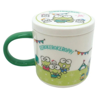 【震撼精品百貨】KeroKeroKeroppi 大眼蛙~日本三麗鷗Sanrio 大眼蛙陶瓷馬克杯附蓋400ml角色款*28073