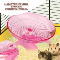 Hamster Running Wheel Large Pet Jogging Sports Flying Saucer Gerbil Wheel Small Animals Mice Toys Hamster Cage Accessories