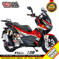 Decal Adv 150 Full Body Stiker Adv 150 Full Body Stiker Motor Honda Adv 150 Full Body Ferrari Motogp
