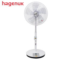 【Hagenuk 哈根諾克】16吋五片扇葉微電腦DC立扇 附遙控器-(HGN-168DC)