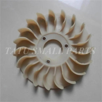 พัดลมระบายความร้อนโรเตอร์ GX390เหมาะกับ HONDA GX420 Ec/e* 6500 5KW 6.5KW 8KW เครื่องกำเนิดไฟฟ้าสีขาว