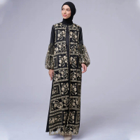 Amber Puff Sleeve Dress Nawasana Collection