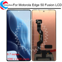 6.7'' For Motorola Edge 50 Fusion LCD Display Touch Panel Screen Digitizer Assembly Replacment For Moto edge 50 fusion LCD