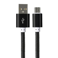 Micro USB Phone Cable Data Sync Transfer Nylon Braided Wires USB2.0 Cord for Samsung Xiaomi Huawei Android Mobile Phones SUMPK