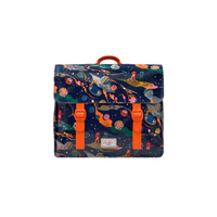 Kids Scooter Satchel Backpack Marble Space สีฟ้า