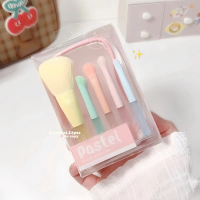 เซตแปรงแต่งหน้า ODBO PASTEL BRUSH COLLECTION พร้อมกระเป๋า พาสเทล