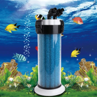 R9UD External Aquarium Canister Filter Suitable for Fresh and Salt Water Aquarium Tanks for Turtle for Tank Professional Clar