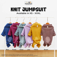 POMAPOO - Baju Kucing dan Baju Anjing Knit Jumpsuit