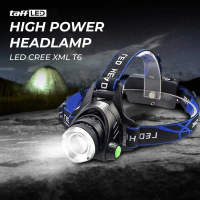 TBID - REAL PIC - - Senter Kepala High Power Headlamp LED Cree XML T6