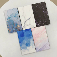 For Samsung Galaxy Tab S8 X700 X800 A8 X200 S7 T870 S7 Plus T970 A7 T500 T505 Tab A T510 T515 T290 Hard Marble PC Cover Case