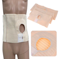 Ostomy Large Belt Durable and Elastic Colostomy Abdominal Belt for Sports Fix ostomy bags &amp; avoid Parastomal Hernia