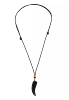 Hamlin Bembs Kalung Pria Motif Taring Macan Material Melamin ORIGINAL