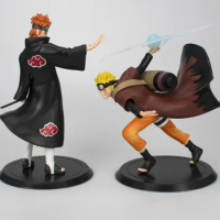 18cm Naruto Grandista Shinobi Relations Uzumaki Uchiha Sasuke Figurine PVC Figure Collection Model Kids Toys For Gift