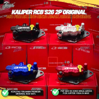 RCB Kaliper RCB S26 2 Piston Universal Disc Kanan RX King F1ZR Jupiter DLL Original 100% Desain Spor