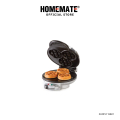 homemate HOM-115B21 เครื่องทำวาฟเฟิล