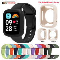 For Redmi watch 3 active Official same Silicone Strap for Xiaomi Redmi watch 3 correas Bracelet Wristbands for redmi watch 3