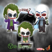 In Stock Original HOTTOYS Cosbaby Cosb678 674 675 The Joker Harley Quinn The Dark Knight Rises Movie Character Model Collection