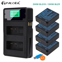 1280mAh DMW-BLG10 BLG10 BLG10E DMW-BLG10PP BLE9 DMW-BLE9 Battery for Panasonic LUMIX GF3 GF5 GF6 GX7 LX100 GX80 GX85 ZS60 ZS100