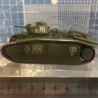 1/72 Scale 36157 German B1 Tank Militarized Combat Crawler Tank Plastic Finished Model Collectible Toy Gift