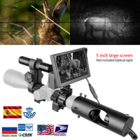 Night Vision Riflescope Hunting Scopes Optics Sight Tactical 850nm Infrared LED IR Waterproof Night Vision Device Hunting Camera