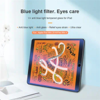 For Apple iPad Mini 5/Mini 2019/Mini 4 Nillkin Eyes Care V+ Anti Blue Light Tempered Glass Screen Protector
