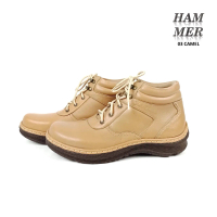 SEPATU BOOTS KULIT PRIA FELIX VERGUSO - HAMMER 03 CAMEL
