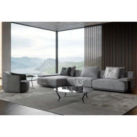 Modern Nordic Simple Fabric Sofa high-density foam Sofa
